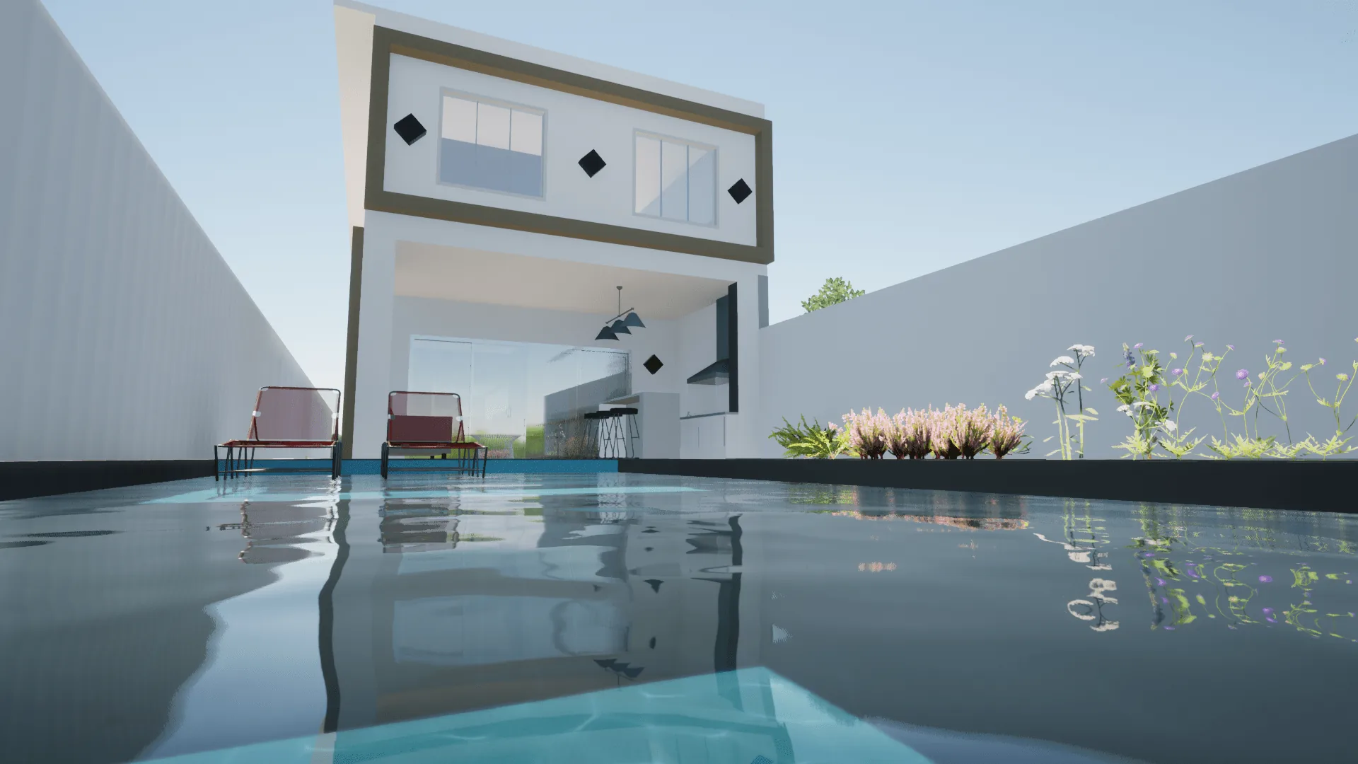 Modelo BIM residencial federado durante a etapa de projeto
