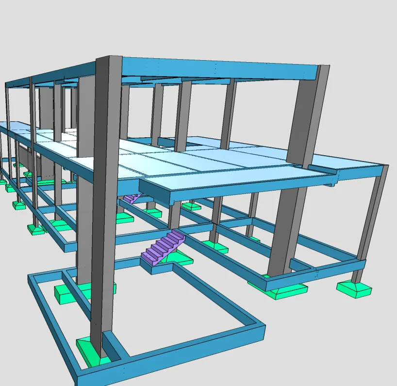 Projeto estrutural em BIM - diagnóstico e detalhamento