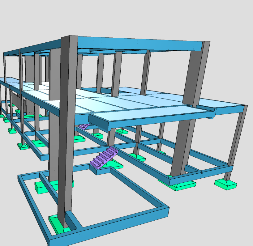 Projeto estrutural em BIM - diagnóstico e detalhamento